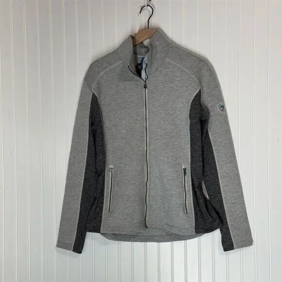 Kühl Projekt Women’s XL Gray Full Zip Jacket Outdoor Hiking Softshell Activewear - Picture 1 of 9